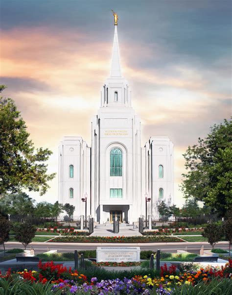 Brigham City Utah Temple - A Place of Safety | BRENT BORUP STUDIO