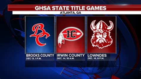 Georgia high school football championship times, dates announced