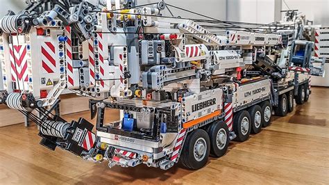 Lego Technic Liebherr LTM 11200 Crane Details MOC by Jeroen Ottens