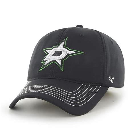 Dallas Stars Game Time Closer Black 47 Brand Stretch Fit Hat | Fitted hats, 47 brand, Dallas stars