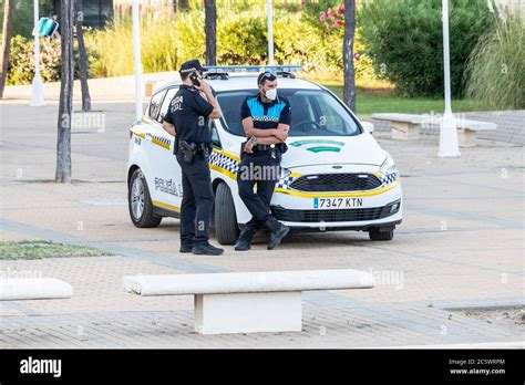 Spain police hi-res stock photography and images - Alamy