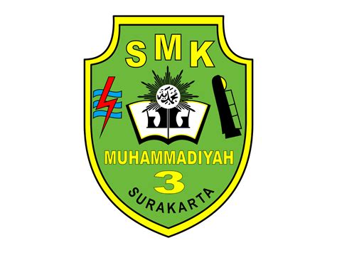 Logo SMK Muhammadiyah 3 Surakarta Vector Cdr & Png HD | GUDRIL LOGO | Tempat-nya Download logo CDR