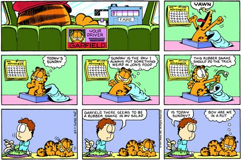 Garfield Rare Comic Strip