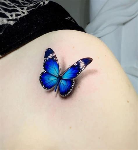 20+ 3D Butterfly Tattoo Ideas