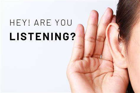 Hey… Are You Listening? – Baptiste Institute