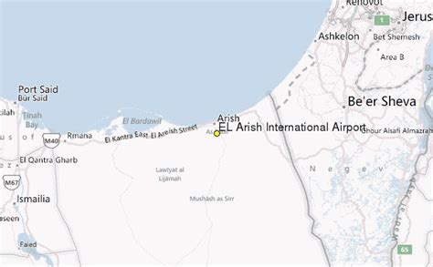 EL Arish International Airport Weather Station Record - Historical weather for EL Arish ...