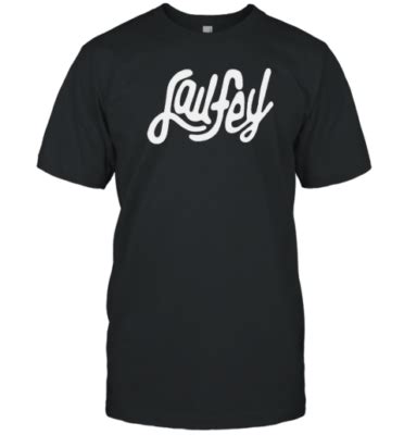 Laufey Merch Laufey Blue Logo Tee Shirt