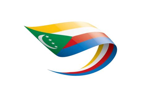 Comoros National Flag Emblem Illustration, Travel, History, Country PNG and Vector with ...