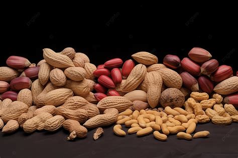 Many Peanuts And Peanut Varieties Are Shown Background, Peanuts ...