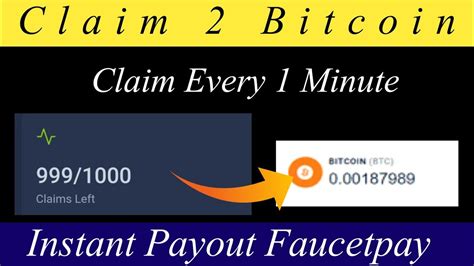 New Bitcoin Faucet site | 2 BTC per claim | low Minimum Withdraw - YouTube