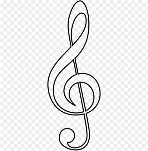 Free download | HD PNG clau de sol button art music notes art drawing music treble clef clip art ...