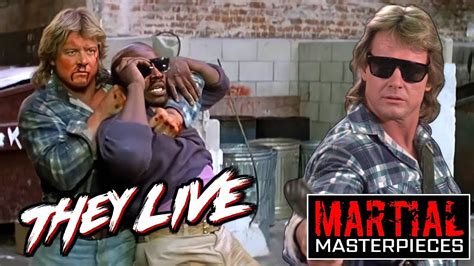 They Live (1988) | Roddy Piper vs. Keith David | FULL FIGHT SCENE ...