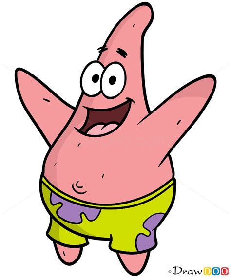 Spongebob And Patrick Cartoon Drawing - IMAGESEE