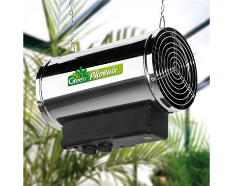 Bio Green Electric Greenhouse Heater "Phoenix" - BC Greenhouses