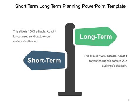 Short Term Long Term Planning Powerpoint Template | PowerPoint Presentation Designs | Slide PPT ...