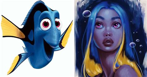 This Artist Turns Disney Animals Into Humans Using Her Own Unique Style ...