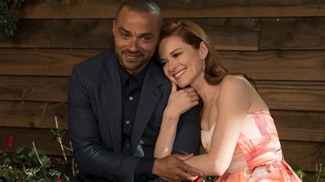 ‘Grey’s Anatomy’ Season 17: Kim Raver Teases Jesse Williams and Sarah Drew’s ‘Incredible ...