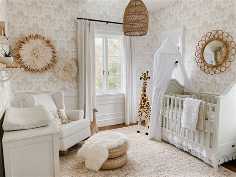 Neutral Safari Nursery Reveal - cozy & kin