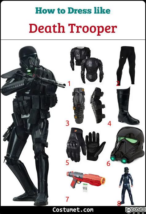 Death Trooper Costume for Cosplay & Halloween