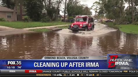 Ormond Beach recovers from hurricane, flooding, reported tornado