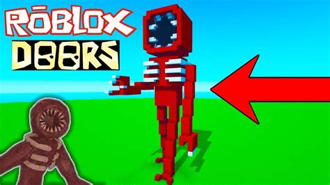 Minecraft Tutorial: How To Make The Figure Statue "Roblox Doors" - YouTube