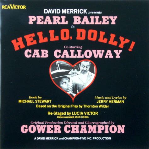 Hello, dolly! - the new broadway cast recording by David Merrick (2) Presents Pearl Bailey, 1991 ...