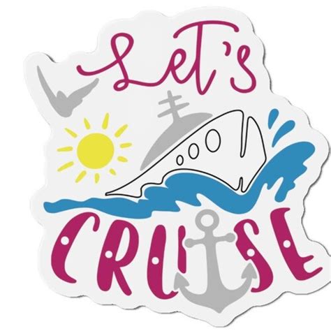 Let's Cruise Ship Door Magnet Cruise Door Magnet Cruise - Etsy