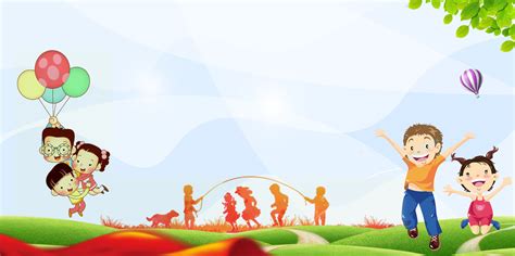 Cute Colorful Background For Kids