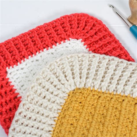 Simple Rib Blanket Border | Crochet blanket border, Crochet blanket ...