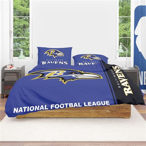 Buy NFL Baltimore Ravens Bedding Comforter Set | Up To 50% Off