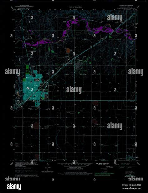 Guymon oklahoma map hi-res stock photography and images - Alamy