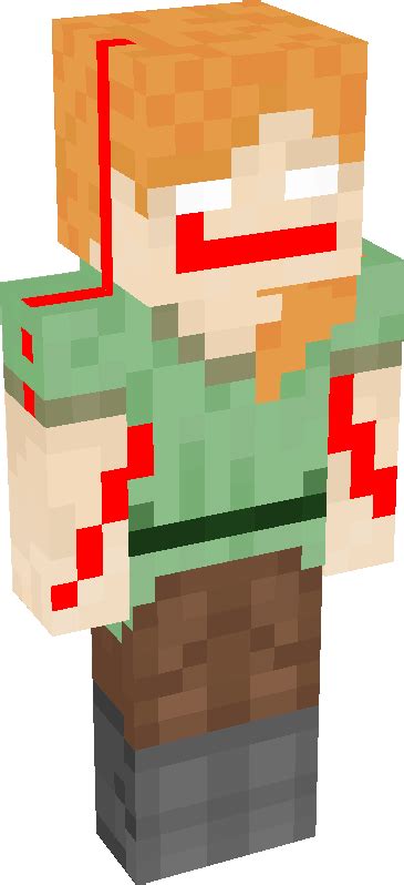 Minecraft Skin Editor | distorted alex | Tynker