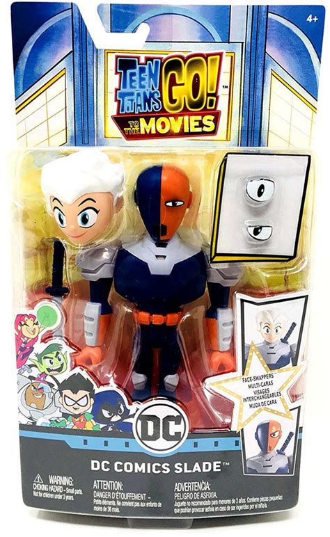 Teen Titans Go Movie Face-Swappers DC Comics Slade 6 Action Figure ...