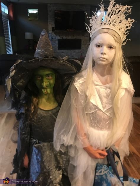 The Ice Queen and Green Witch Costume | Original DIY Costumes