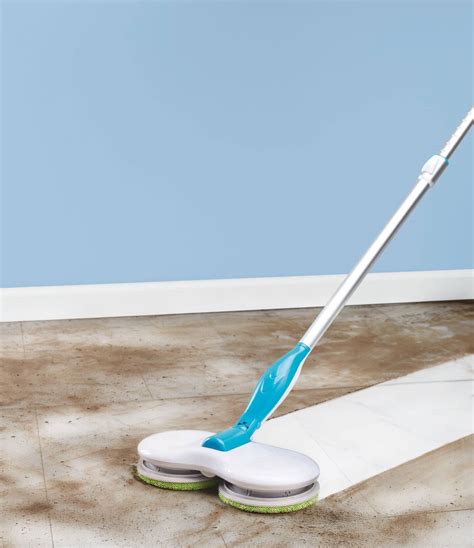 Floor Police Mop with Motorized Spinning Mopheads | Canadian Tire