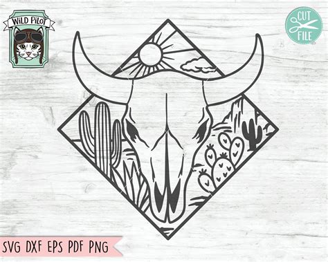 Bull Skulls, Cow Skull, Western Tattoos, Cowgirl Tattoos, Cactus Tattoo ...