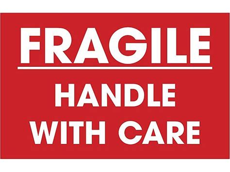 Fragile Handle With Care Printable