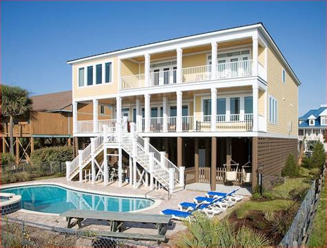 Oceanfront Myrtle Beach Home - Sleeps 26. 8br/8.5 - Houses for Rent in ...