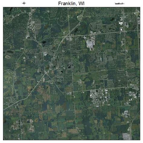 Aerial Photography Map of Franklin, WI Wisconsin