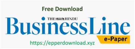 Business Line - Hindu Business Line, HD Png Download - kindpng