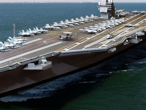 Uss gerald ford class aircraft carrier