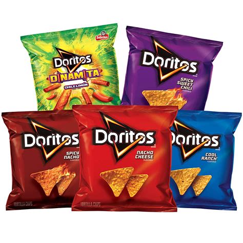 Doritos Flavored Tortilla Chips, Variety Pack, (Pack Of 40), 52% OFF