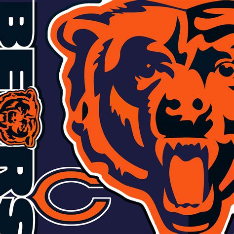 Chicago Bears Painting by Tony Rubino