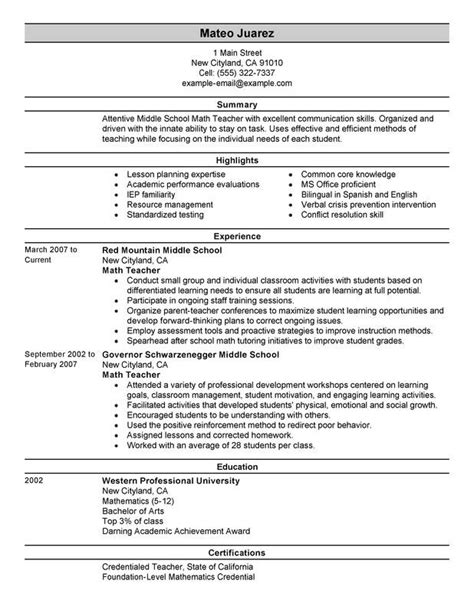 Before you apply for the job, look at a professional Teacher resume sample to make sure you’ve ...