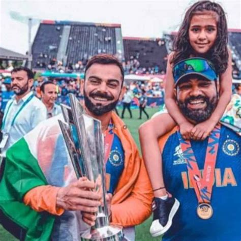 "Pride of India" - Rohit Sharma's Mother Shares Heartfelt Post After World Cup Win - SportsGAGA