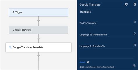 Google Translate module reference | Smartsheet Learning Center