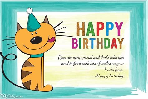 Free Printable Funny Birthday Card With Cat Maker Online | Funny birthday cards, Happy birthday ...