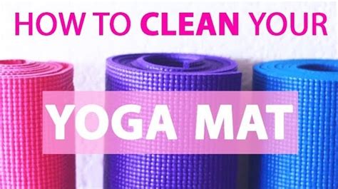 How To Clean Your Yoga Mat At Home | NATURAL Yoga Mat Cleaner Recipe | Super Sister Fitness