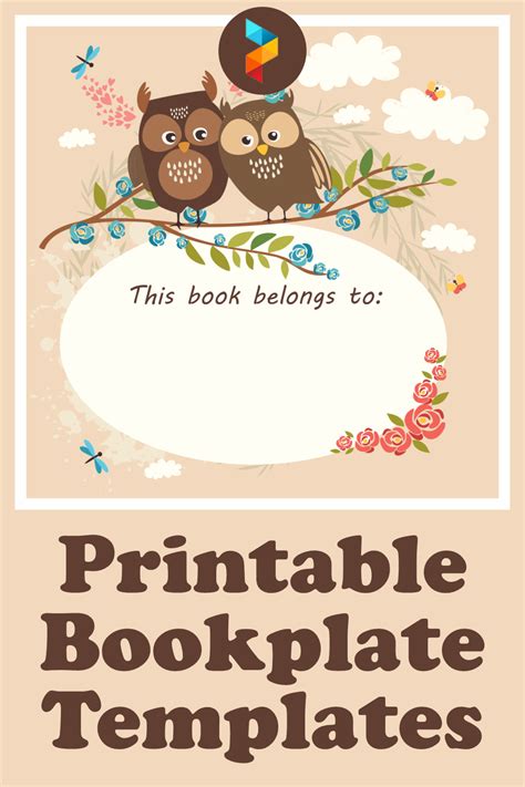 Bookplate Templates - 10 Free PDF Printables | Printablee