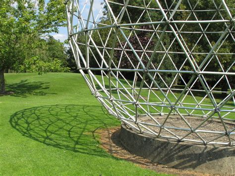 Sphere sculpture and its shadow,... © David Hawgood cc-by-sa/2.0 ...